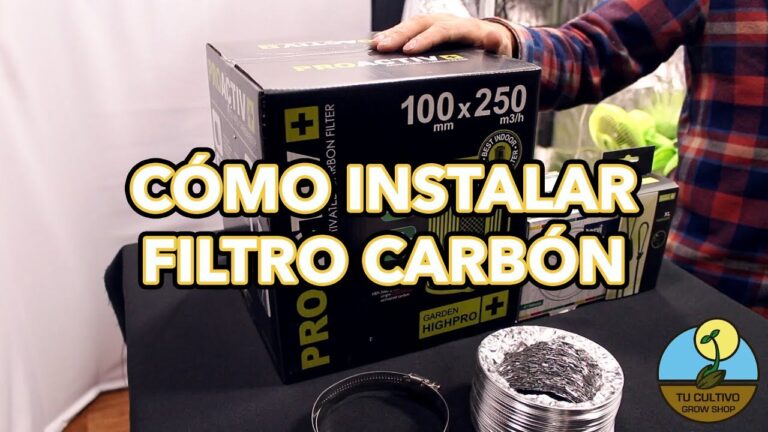 Mejora el aire de tu hogar con filtros de carbon indoor: aprende a instalarlos