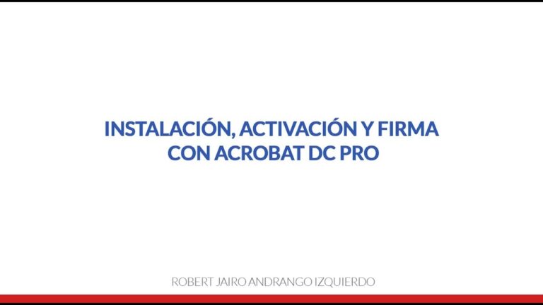 Instala Adobe Acrobat DC de por vida: Guía definitiva