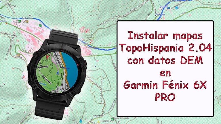 Domina cualquier ruta con TopoHispania en tu Garmin: Instalación fácil en 5 pasos